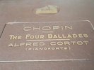 CHOPIN THE FOUR BALLADES ALFRED CORTOT HMV DB2023-2026