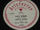 Muddy Waters - Gypsy Woman 78 RPM on Aristocrat Muddy's First  NICE  blues