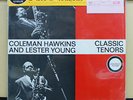 Vinyl LP Records PG-83(M) Coleman Hawkins?/?Lester Young - Classic Tenors w/OBI