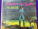 TEX RITTER Blood On The Saddle LP MINT SEALED 1960 CAPITOL STEREO ORIGINAL