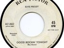 Elvis Presley USA PROMO/DEMO DJ copy 45 Good Rockin' Tonight 447-0602 VG+/VG+