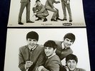 The Beatles, TWO VINTAGE 1963 UK BEATLES FAN CLUB, NEMPIX PHOTOGRAPHS - MINT