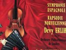 FRENCH DEVY ERLIH/ D-E INGHELBRECHT PLAYS EDOUARD LALO LP ON DUCRETET
