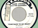 MARK STEVENS & CHARMERS Come Back to My Heart 45rpm Allison 1962 doo-wop