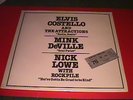 Elvis Costello Radio Radio Nick Lowe ,Mink DeVille  1978 orange vinyl PROMO s/s