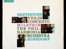 BEETHOVEN MILSTEIN LEINSDORF Violin Concerto LP SAX 2508 UK 1962 B/S ED1