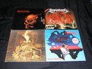 4 x Sepultura LP Beneath the Remains Arise Morbid Visions Schizophrenia Vinyl