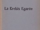 partition Darius Milhaud, La brebis égarée