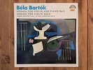 Supraphon SUAST50481 - Bartok - Violin Sonatas - Andre GERTLER - ANDERSEN - NM