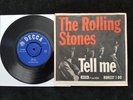 THE ROLLING STONES Tell Me 45/PS Danish Only 1964 Rare Decca Export F-44429 EX