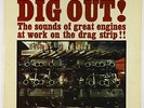 No Artist - Dig Out  LP - Hot Rod Drag Race Mono