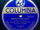 LEONA WILLIAMS & HER DIXIE BAND - ‘DECATUR STREET BLUES’ 1922 COLUMBIA E+ COPY