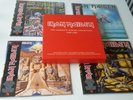 IRON MAIDEN BOX AND 4 PICTURE DISCS SEALED