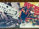 MONDO back to the Future parts II and III soundtrack electric blue splatter NEW