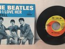The Beatles And I Love Her If I Fell 45 RPM Record w Pic Sleeve