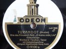 Richard Tauber - Georg Szell - Turandot - ODEON - /12