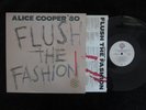 ALICE COOPER, Flush The Fashion PROMO USA EXC- LP Clones (We're All)/Talk Talk