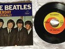 BEATLES YESTERDAY / ACT NATURALLY 45 RECORD & PICTURE SLEEVE 5498 Capitol