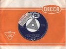 7“ RICA DEUS – MUSTERPLATTE - „ULLA / KÜSS MICH HEISS (TELL HIM NO)“
