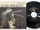 ELVIS PRESLEY 45 Hound Dog RCA 47-6604 rock n roll 1956 Pic SLEEVE  Lc11