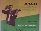 BACH - EMIL TELMANYI - DECCA - LXT 2951 - LXT 2952 - UK