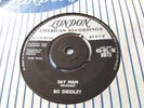 BO DIDDLEY Say Man / The Clock Strikes Twelve  UK Original 1959 LONDON HLM 8975