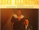 DUKE ELLNGTON/MAHALIA JACKSON black, brown and beige LP Columbia EX++