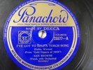78rpm SAM BROWNE i`ve got to sing a torch song / shadow waltz