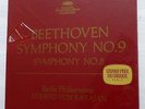 Karajan BERLIN PHILHARMONIC Beethoven Symphony No.8 No.9 SEALED classical cla216