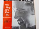 ELVIS PRESLEY ANY WAY YOU WANT ME RCA EPA-965 VG++ RECORD & COVER - ALL ORIGINAL