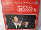 Grumiaux/Mozart -5 Violinkonzerte , Philips Stereo 3 LP Box, M-