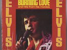 Orig '72 ELVIS PRESLEY Burning Love Hits From His Movies Vol. 2 LP Shrink PHOTO