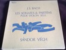 SANDOR VEGH BACH VIOLIN SONATAS 3LP VALOIS CMB 14 STEREO BOX SET FRENCH ED1 RARE