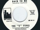 Garage The E Types UPTOWN 754 Back to me / Big city  ?