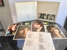 THE BEATLES WHITE ALBUM 1st PRESS VINYL LP Complete TOP OPEN POSTER 4 PICS *NM*