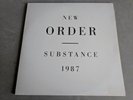 NEW ORDER - SUBSTANCE 1987 (RARE EMBOSSED SLEEVE- 2LP - A1/B1/C1/D1 PRESS - VG+)