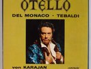VERDI: Otello, Karajan, Tebaldi LONDON 2x Reel to Reel Tape w/ Libreto 7 1/2 IPS
