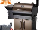 Z Grills ZPG-700D Wood Pellet Grill & Smoker 8 in 1 Bbq Auto Temperature 700 sq