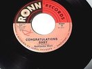 Barbara West - Congratulations Baby / Give Back Man I Love (Soul Funk 45) Ronn