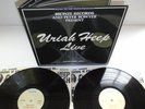 URIAH HEEP-LIVE.SUPERB 1ST UK PRESS NEAR MINT DOUBLE VINYL LP RECORD 1973