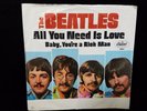 THE BEATLES ALL YOU NEED IS LOVE/BABY YOURE A RICH MAN CAPITOL 5964 45  RPM