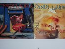 Cyndi Lauper 2 LPs SHES SO UNUSUAL and TRUE COLORS Vinyl LPs Both NM