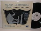 ALP 1139 JS Bach Goldberg Variations Wanda Landowska Harpsichord Test Pressings