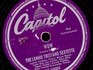 LENNIE TRISTANO SEXTETTE  Wow / Crosscurrent  Schellackplatte  Modern-Jazz X3011
