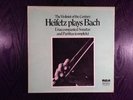 BACH UNACCOMPANIED SONATAS & PARTITAS HEIFETZ VIOLIN BOX 3 LP'S RCA UK '76 M-