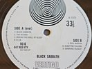 Black Sabbath 1970 UK Early 1st Press All Errors Vertigo Swirl Philips 1Y1 - 2Y1