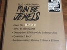 RUN THE JEWELS - STAY GOLD COLLECTORS BOX - ETCHED LP ON CLEAR VINYL - RSD18