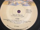 Kiss New zealand Talk to me / naked city  single 7 rare