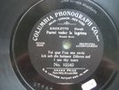 10” COLUMBIA PHONOGRAPH – ROMEO BERTI