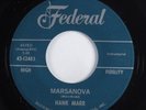 Instrumental Latin R&B Mod 45 HANK MARR Marsanova FEDERAL VG+ HEAR